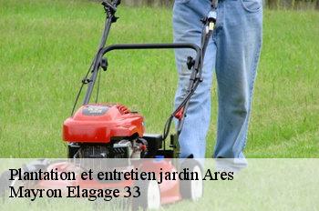Plantation et entretien jardin ares-33740 Mayron Elagage 33