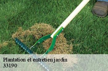 Plantation et entretien jardin  33190