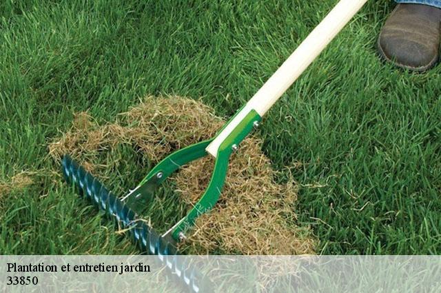 Plantation et entretien jardin 33850