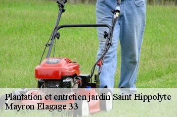 Plantation et entretien jardin  saint-hippolyte-33330 Mayron Elagage 33